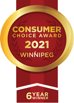 Consumers Choice Winnipeg 6 time Award Winner