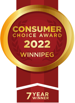 Consumers Choice Winnipeg 7 time Award Winner